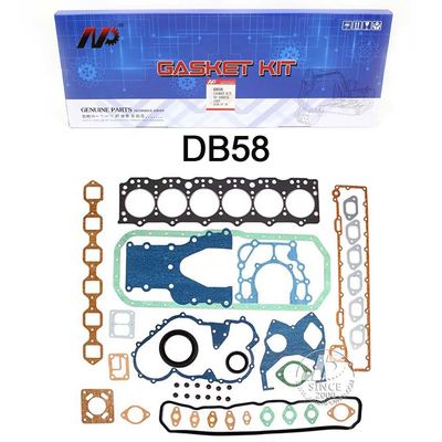 Gaxeta completa de borracha Kit Engine Repair Parts do metal de Daewoo DB58 DE08 DE12