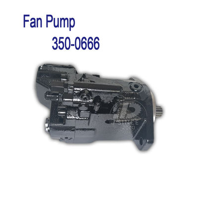 Máquina escavadora preta Fan Pump do metal 350-0666 283-5992