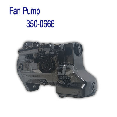 Máquina escavadora preta Fan Pump do metal 350-0666 283-5992