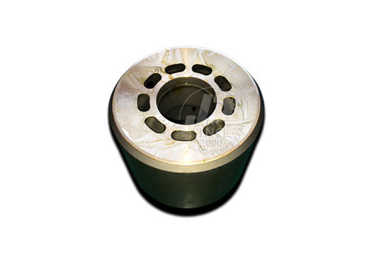 Peças hidráulicas de Rexroth da placa da válvula do bloco de cilindro da bomba do pistão A4VG90