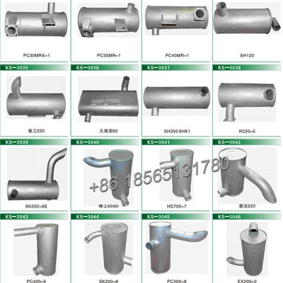 Muffler Clamp VOE14528382 EC135B EC140B EC160B EC180B EC210B EC210D for   Excavator Exhaust System Clamp 14528382