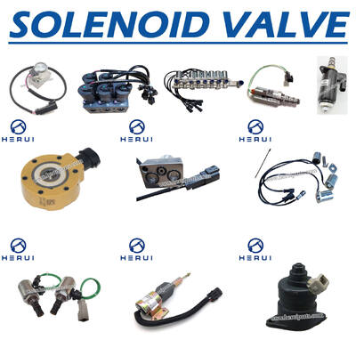0 928 400 617 Fuel Pump Solenoid Valve 928400473 0928400617 Excavator Parts for Komatsu PC200-7 PC200-8