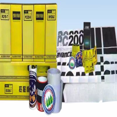 For Sumitomo Hitachi   Komatsu Excavator Complete Sticker Set SH80-3 SH120-3 SH200 EX120 E312 EC210 PC220-8