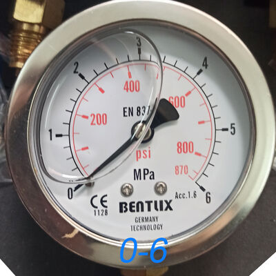 Excavator Diagnostic Tool Hydraulic Pressure 5 Gauge Set Diagnostic Test Kits for Excavator Engine Parts