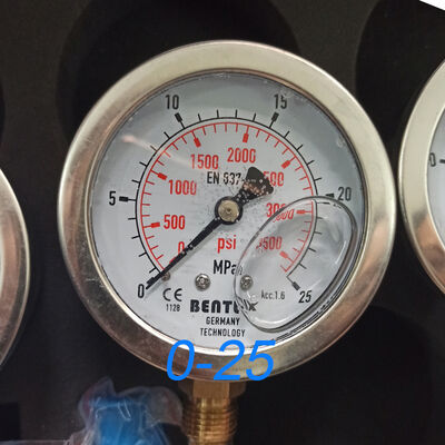 Excavator Diagnostic Tool Hydraulic Pressure 5 Gauge Set Diagnostic Test Kits for Excavator Engine Parts