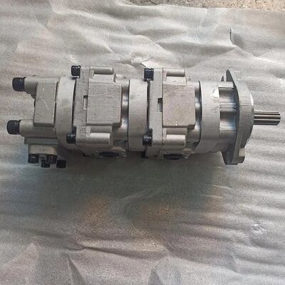 PC28UU-2 Pilot Pump Hydraulic 705-41-08100 Triple Gear Oil Pump Charge Pump for Komatsu