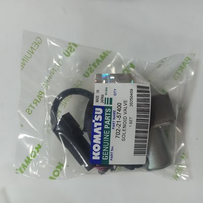 702-21-57400 7022157400 Válvulas solenoides hidráulicas para Komatsu PC200-7 PC210-7 PC200-8 Partes de escavadeiras