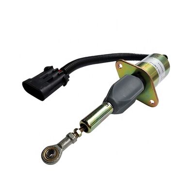 R300 R335 Diesel Engine Parts 24V 6CT 8.3 Fuel Pump Stop Solenoid for Hyundai Excavator Parts 3939019