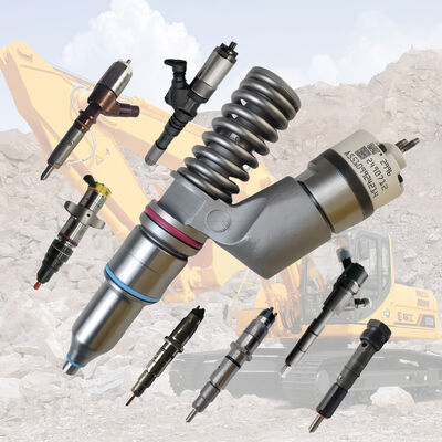 0432191313 Excavator Parts D6D Engine Fuel Injector Diesel Fuel Injector