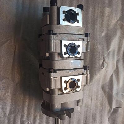 PC28UU-2 Pilot Pump Hydraulic 705-41-08100 Triple Gear Oil Pump Charge Pump for Komatsu